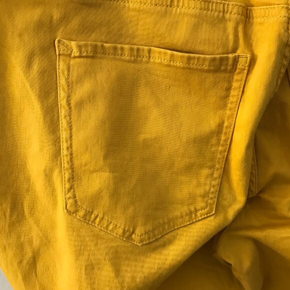 Women's Express Mustard Yellow Pants - Size 18L - Picture 6 of 7